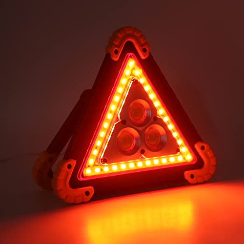 Lampe de triangle d'avertissement de voiture flexible ABS éclairage portable camping - 3