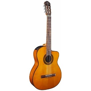 Takamine GC1CENAT Guitare électrique 6 cordes pour droitier Naturel Taille M - Les Beatles, Paul McCartney, John Lennon, RIngo Starr, George Harrison