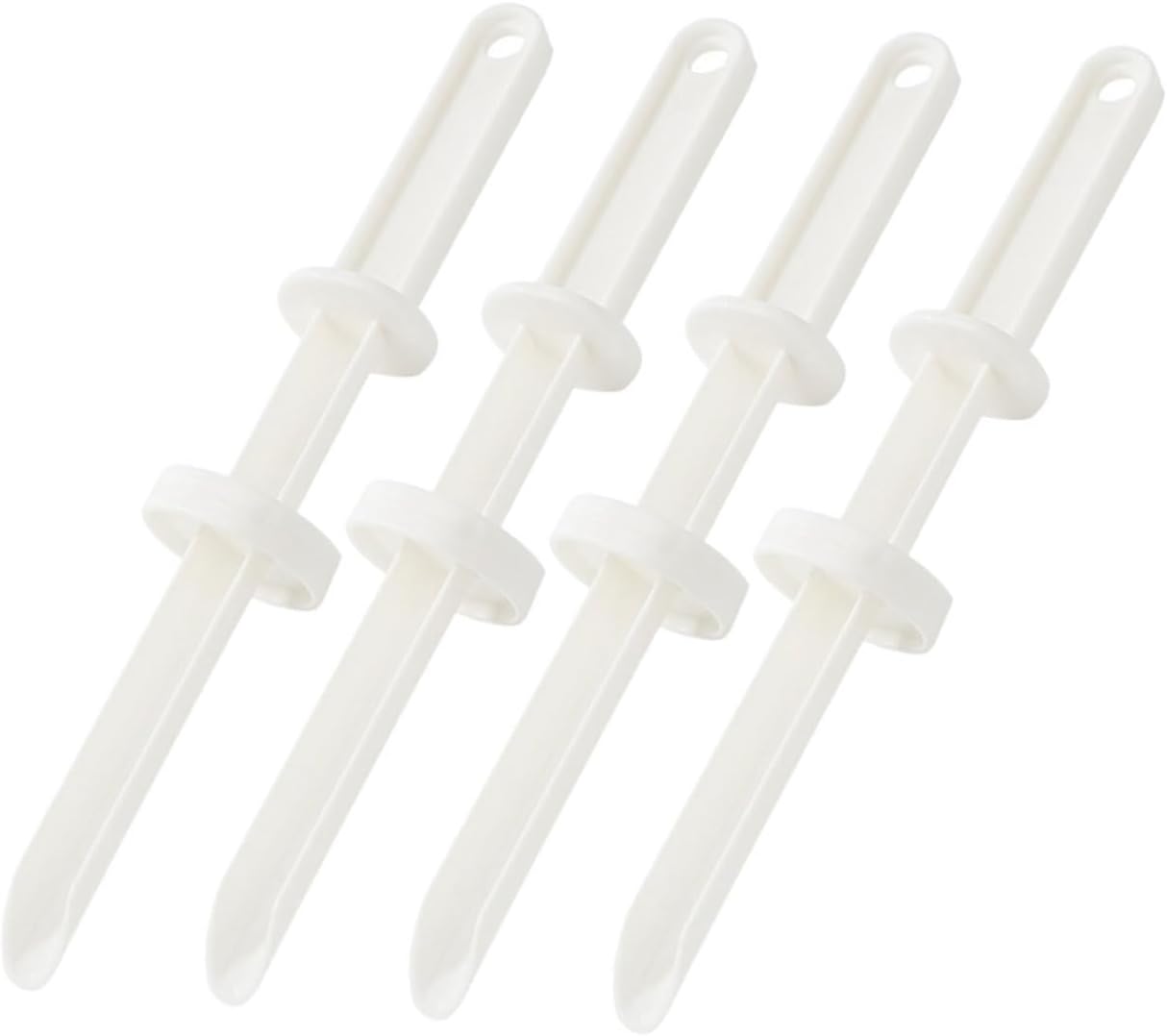 Kichvoe 4pcs Reusable Food Injectors Convenient Handheld Sausage Stuffers for Flavoring Meats and Vegetables for Home Cooks and Beginners