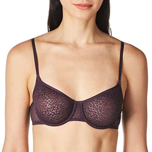 Image of DKNY Modern Lace Unlined Demi Bra