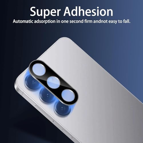 Image of Xmon Back Camera Lens Protector for Samsung Galaxy S24 Plus (1 Pack) Premium Camera Glass Protector Guard, Anti-Scratch, Ultra-Clear, Easy Installation