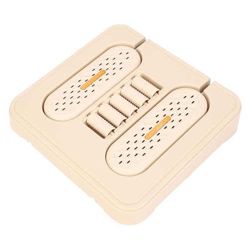 Luocute Chauffe-pieds et Sèche-chaussures 2 en 1, Chauffe-pieds Ergonomique, Chauffe-bottes Portable avec Température Constante de 60 ℃, Technologie de Chauffage Rapide et Efficace,