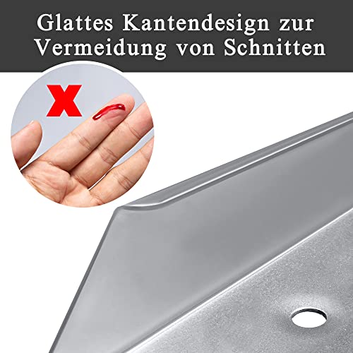 LILIIN 2X Auffahrrampe PKW Verladerampe 400 kg Verladeschiene Verzinkter Stahl Laderampe Anhängerrampe Tragfähigkeit Alu Rampe für Motorrad, Anhänger, Rasenmäher, Rasentraktor (135cm, Silber)