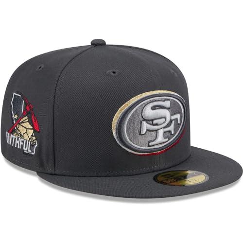 Casquette NFL San Francisco 49ers New Era 59Fifty style urbain et jours de match