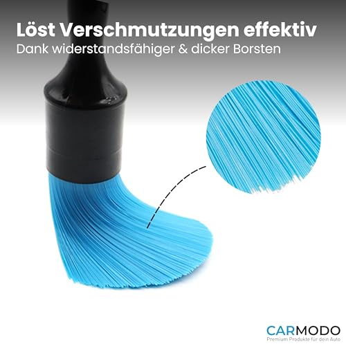Felgenpinsel Carmodo Premium Detailing Pinsel für Autopflege