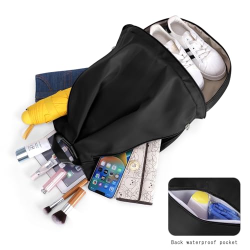 Women's Gym Backpack Waterproof Swimming Backpack with Shoe Compartment & Wet Pocket, Sports Travel Backpack Small Gym Bag3