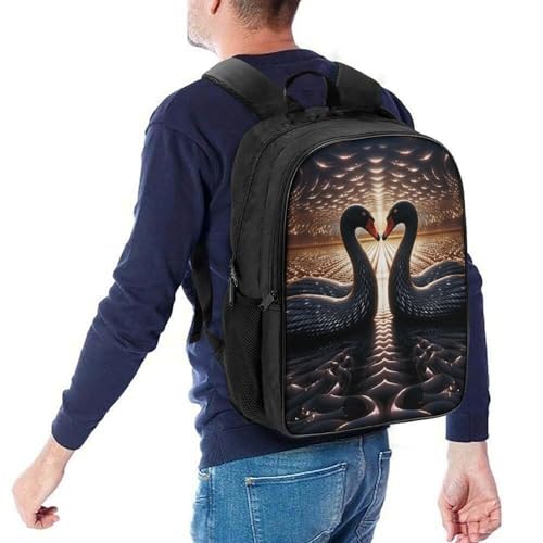 Mochila infantil Swan 3D impermeable y ajustable para niños de 40x28x16cm 5