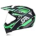 ZWH-box Casco da Motocross per Adulti Fuoristrada da Corsa Professionale Casco da Motociclista per Bambini Fuoristrada con Occhiali, Guanti, Visiera