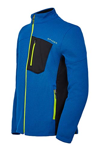 Image of Spyder Men's Bandit Hybrid Full Zip Mid Layer Jacket