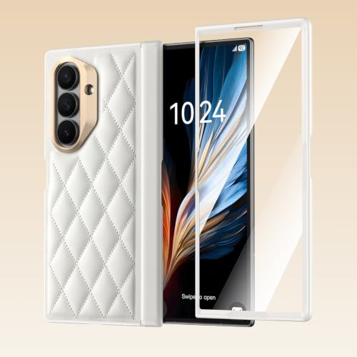 ���U�[���f���A���X�N���[���t���J�o�[�����h�~�ی�P�[�X�iSamsung Galaxy Z Fold 7�p�A�K���X���t�����g�ϏՌ��X�}�z�J�o�[�t���j�A�z���C�g�ASamsung Galaxy Z Fold 7�p