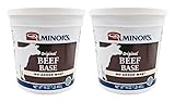 Minor's (Original Formula) Beef Base - 16 oz. (Pack of 2)