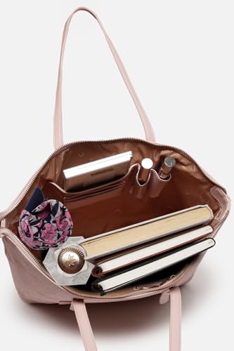Image of Allen Solly Women's Large Tote Shoulder Bag | Premium PU Leather | Structured Shape | Everyday Comfort | Office & Work