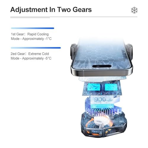 Image of Ohito Best Semiconductor Heat Sink Pubg Gaming Thermal Cooling Pad Cell Phone Cooler Compatible with Ios and Android Sl16