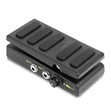 Pedal de Volume para Guitarra com Função de Ganho, Wah E Controle de Volume Ativo, Pedal de Efeitos 2 em 1 para Guitarra Elétrica