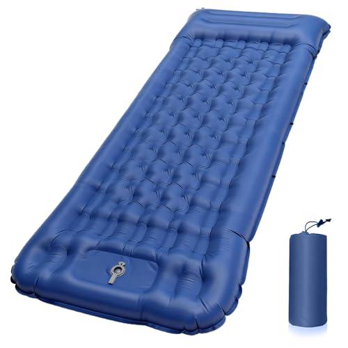 El Mejor Listado de Colchonetas en monterrey , tabla con los diez mejores. 49 E T EASYTAO Colchoneta Camping 10cm 50D, Colchones Individual Extensible Extra Gruesa con Almohada, Colchoneta Inflables Matrimonial para Acampar, Senderismo, Viajes, Tienda de...