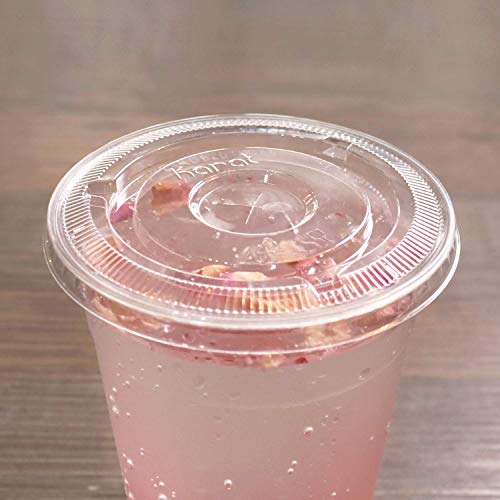 Karat C-KC626TS 98mm Diameter Flat Lids for Karat Cold Cups, Case of 1000 - Thumbnail 6