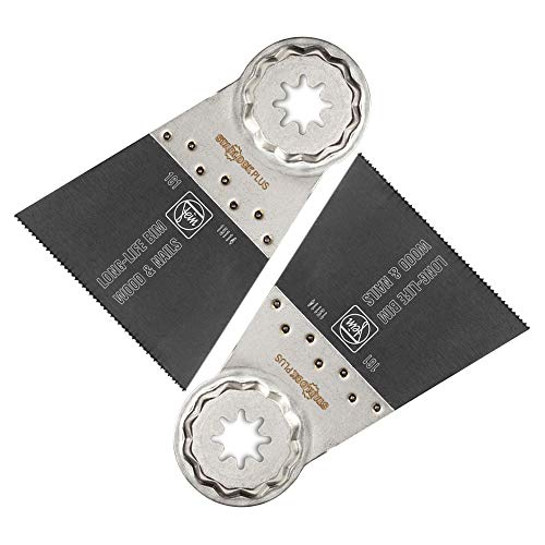 Fein Starlock Plus E-Cut BIM Long Life Saw Blade 50x65mm 63502161210 Pack of 2