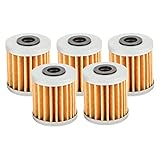 Tusk First Line Oil Filter 5 Pack Compatible with Kawasaki KX450F 2016-2026/KX250F 2004-2026 Suzuki
