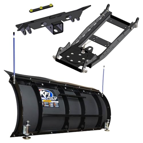 KFI UTV 60" Snow Plow Kit, Pro-Poly Blade, Midsize and