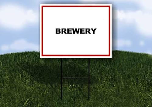Work House Signs Beer on Tap 18x24 Single-Sided Yard Sign