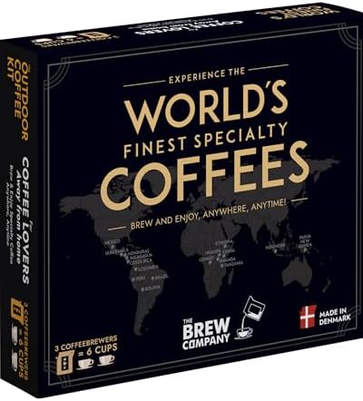 Original Gourmet Coffee Gifts for Men & Women with 3 World's Finest Coffees