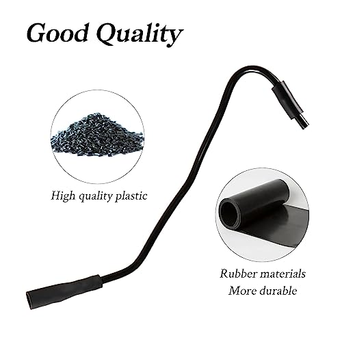 FUSCH Crankcase Vent Breather Hose Crankcase Vent Tube to Intake Manifold Compatible with Jeep Wrangler TJ 4.0L 1997-2004, Jeep Grand Cherokee XJ 4.0L 1996-2001 Replace#：4854265 04854265 - Thumbnail 2