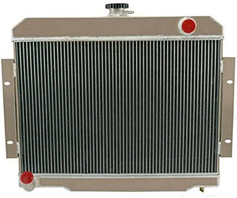Miniatura 3 de ECMRAD Repuesto de radiador de carreras de 4 filas para Jeep CJ CJ5 CJ6 CJ7 1972-86, Scrambler 1981-1985 3.8l 4.2l 5.0l