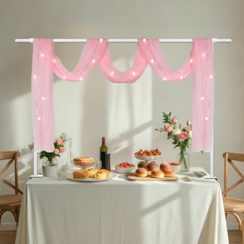 Barre de présentation de table avec pinces hauteur 76-115 cm - 3