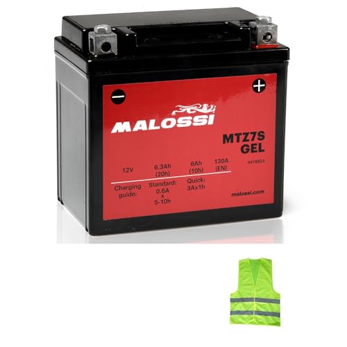 Marchio: CLICCA E VAI COMPATIBILE CON YAMAHA YZF-R1 1000 per anno 2015 al 2022 BATTERIA YTZ7S MALOSSI MTZ7S IN GEL FORNITA CARICA E PRONTA ALL’USO BATTERIE ATTIVE 6 AH AMPERE 12 VOLT 113X70X105MM