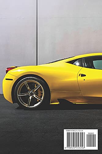 School Planner 2021 - 2022: Sports Cars speed racing driving Monthly organizer agenda for middle ele