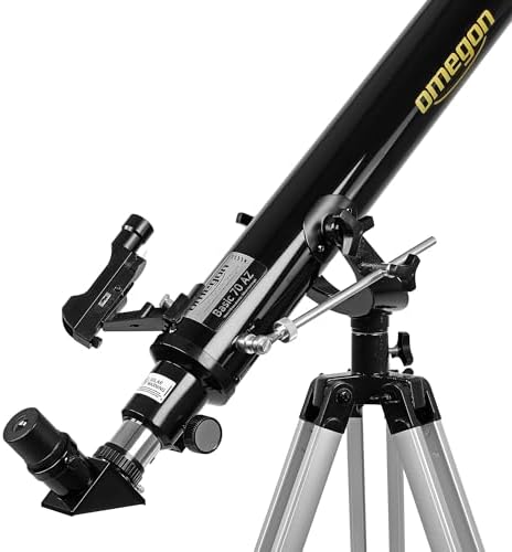 Bild 4 - Omegon Teleskop AC 70/700 AZ-2 | Achromatischer Refraktor | leicht & vielseitig | ideales Einsteiger-Teleskop | für Mond & Naturbeobachtungen | Alu-Stativ