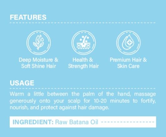 Miniatura 8 de Aceite de batana crudo para el crecimiento del cabello, aceite de batana orgánico Dr. Sebi sin refinar de Honduras, mascarillas naturales puras para