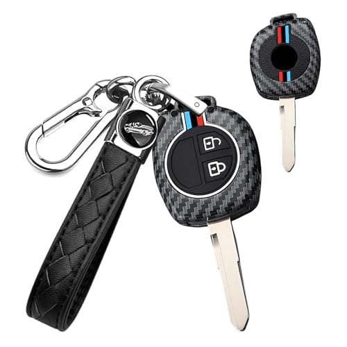 Protéger sa clé Suzuki Swift usée avec cette coque en métal antichoc à 2 boutons