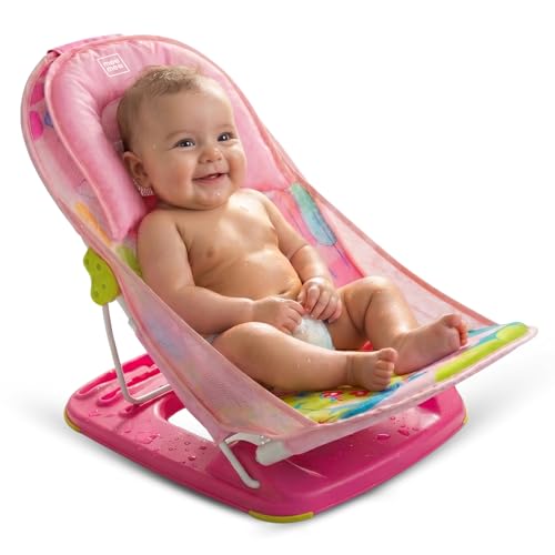 Mee Mee Foldable Baby Bather with 3 Recline Positions & Head Support | Anti-Skid Base, Breathable...