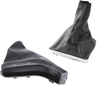 For Opel ASTRA H Gear Shift Knob Lever Stick Gaiter Boot Parking Handbrake Grips Boot Cover Case Collar Car StylingSet