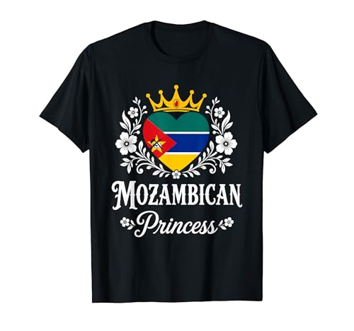 Mozambican Princess Mozambique Flag Proud Mozambican Girl T�V���c