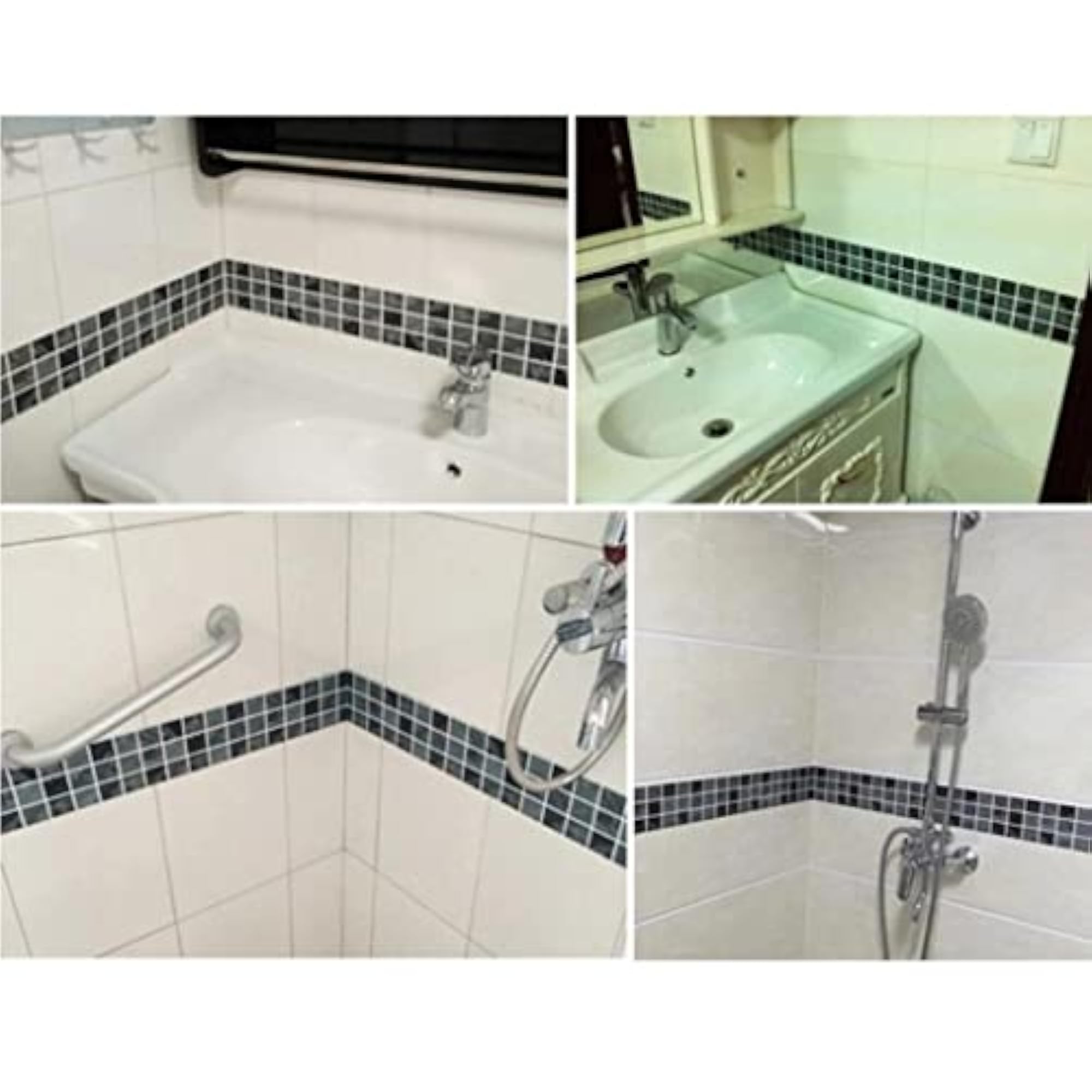 Mosaic Self Adhesive Wall Stickers for Home Kitchen Decor