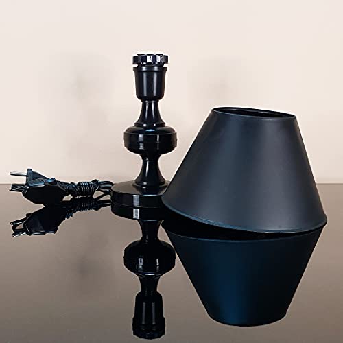 Abajur Baby Black Quarto Sala Luminária Decoração cor Preto