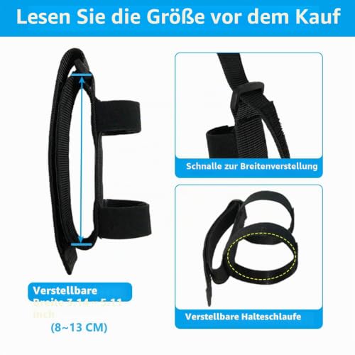 Adaptive Utensils Universal-Manschette besteck für parkinson hilfsmittel behinderte griffhilfe stift essbesteck greifhilfe senioren Utensilienhalter, Füttern, Arthriti Handschlaufen (3 Stück)