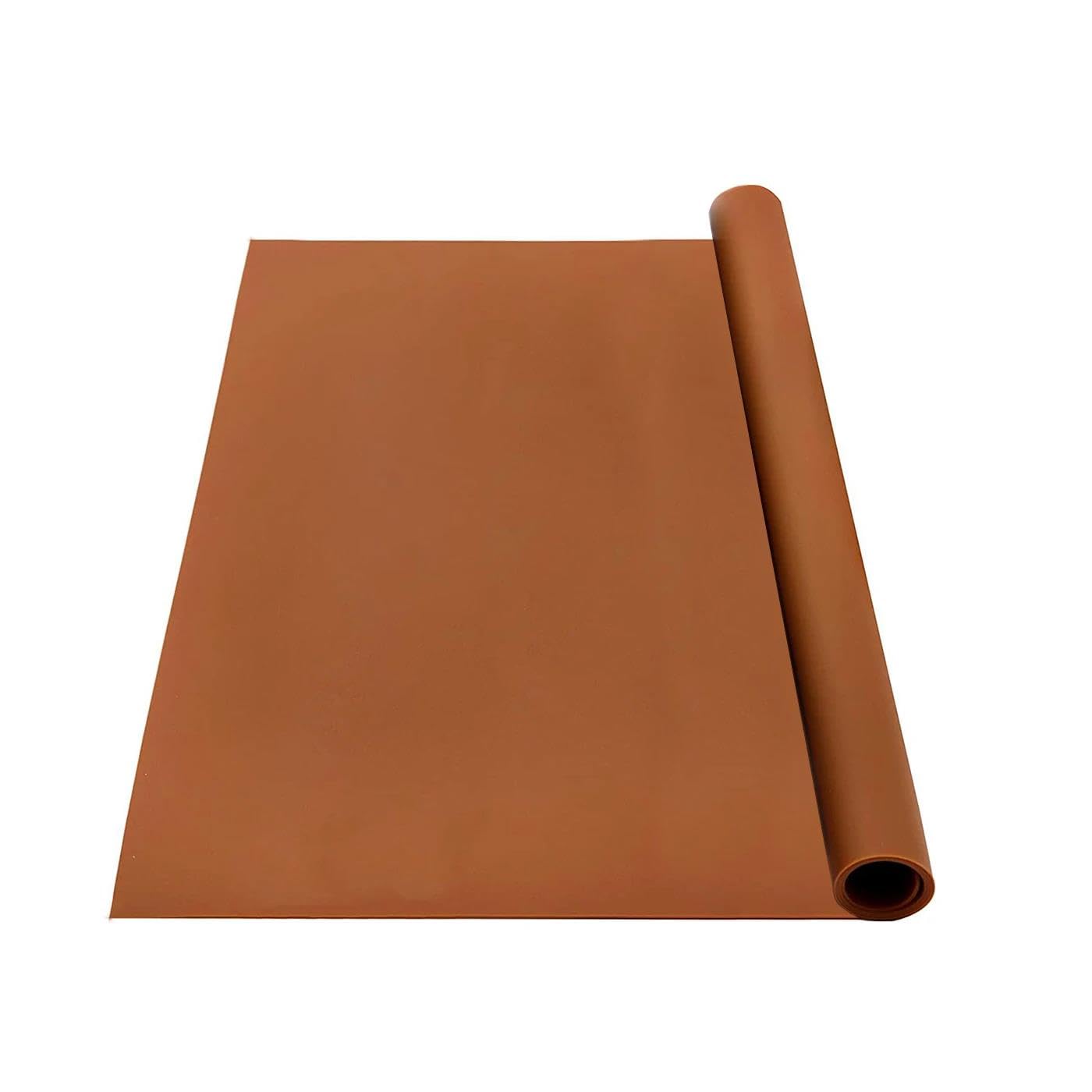 Tapis De Table Doux De Grande Taille, Couleur Unie, en Silicone, Isolant, Anti-salissure, Anti-Huile, Tapis De Table, Résistant À La Chaleur, Antidérapant, Tapis De Cuisine, Tapis D'assiet