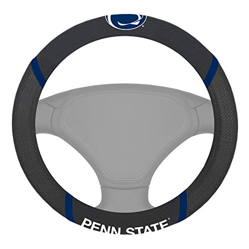 FANMATS 14879 Penn State Nittany Lions Embroidered Steering Wheel Cover 15" x 15"