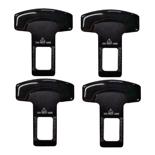 Anschnaller Adapter, 4 Stück Gurtschloss Adapter, Sicherheitsgurt Clip