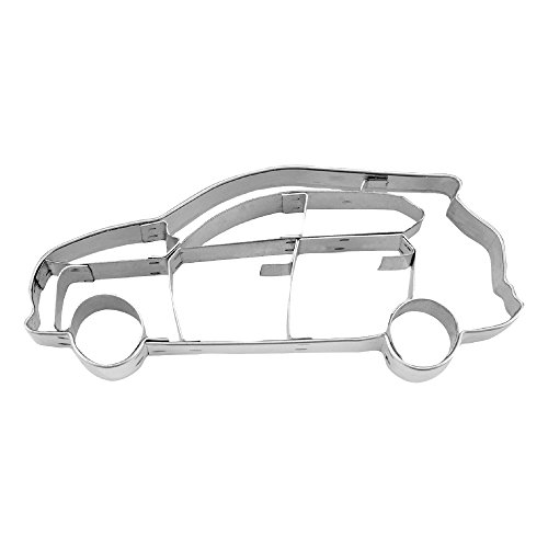 Emporte-pièce en acier inoxydable - Qualité supérieure - Motif voiture de montagne - 9 cm Cover