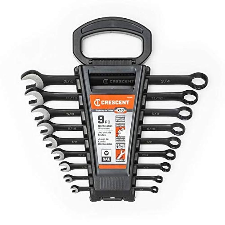 <Telo> CRESCENT クレセント Crescent 9 Piece X10 12 Point Long Pattern Combination SAE