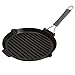 Produktbild Runder Faltgrill 25,4 cm  Schwarz, Schwarz matt
