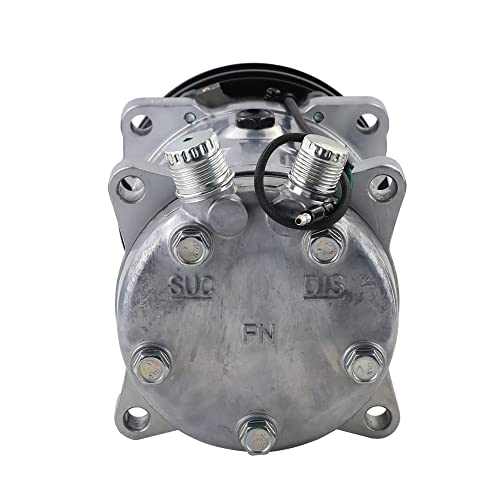 ACTECmax Universal A/C Compressor 2PK Clutch SD 508 5H14 R134A V Belt 24V by ACTECMAX - Image 5