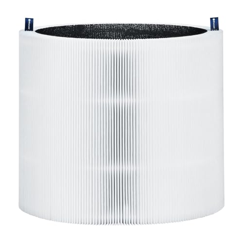 Blueair Genuine HEPASilent Replacement Filter for Blue 3250 Air Purifier – Removes 99.97% of Pollen, Dust, Pet Dander, Mould, Bacteria & Viruses Activated Carbon Reduces VOCs, Odours, Chemicals