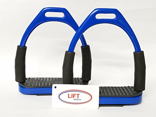 Lift Sports Horse Saddle Stirrups Equestrian Horse Flexible Safety Stirrups Riding Iron Stainless Steel 5 Inches #TOP5