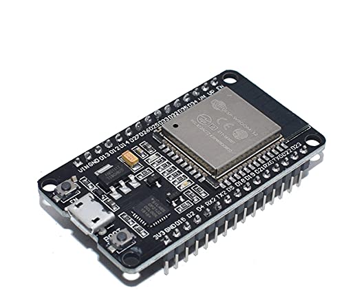 DIGISHUO ESP-WROOM-32 ESP32 ESP-32S Development Board 2.4GHz Dual-Mode WiFi + Bluetooth Dual Cores Microcontroller Processor Integrated with Antenna RF AMP Filter AP STA for Arduino IDE