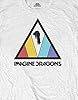 Imagine Dragons T Shirt Triangle Band Logo Official Mens White M #2